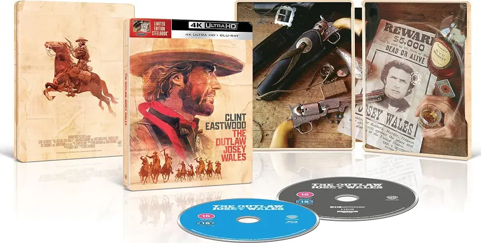 Thumbnail: The Outlaw Josey Wales 4K UHD + Blu-ray Steelbook Limited Edition