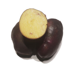 blå mandel potatis