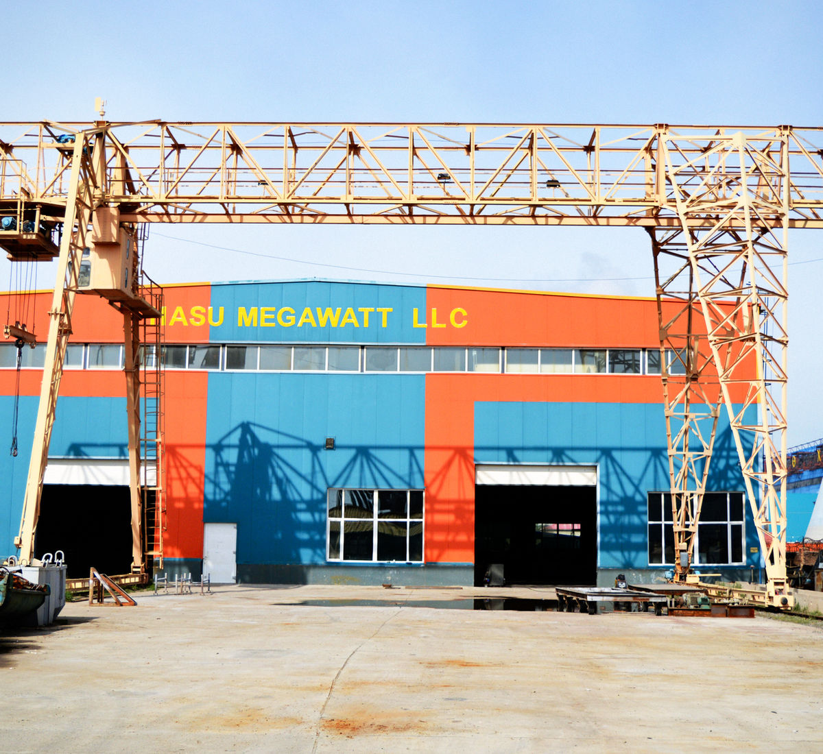 Hasu Megawatt team at Oyu Tolgoi project