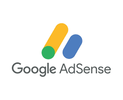 Google AdSense logo featuring colorful design elements, representing a leading platform for website monetization.
