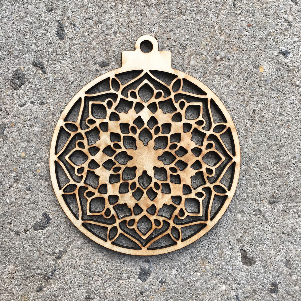 Thumbnail: Mandala Baubles - Set of 5