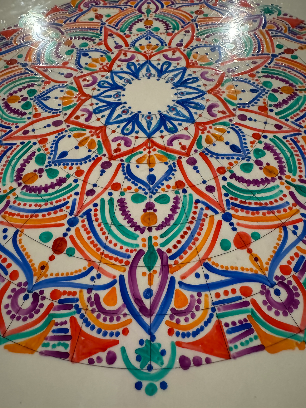 Thumbnail: Mandala Whiteboard (Square)