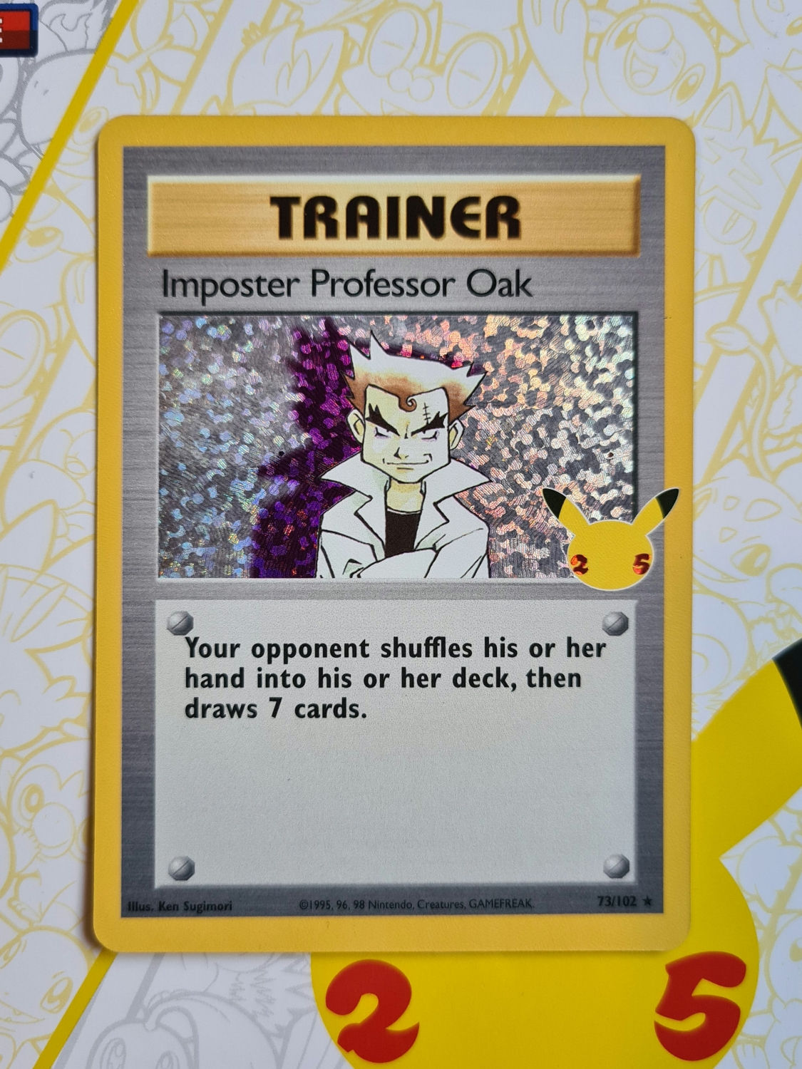 Imposter Professor Oak - Celebrations Classic Collection