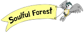 Soulful Forest banner with bird