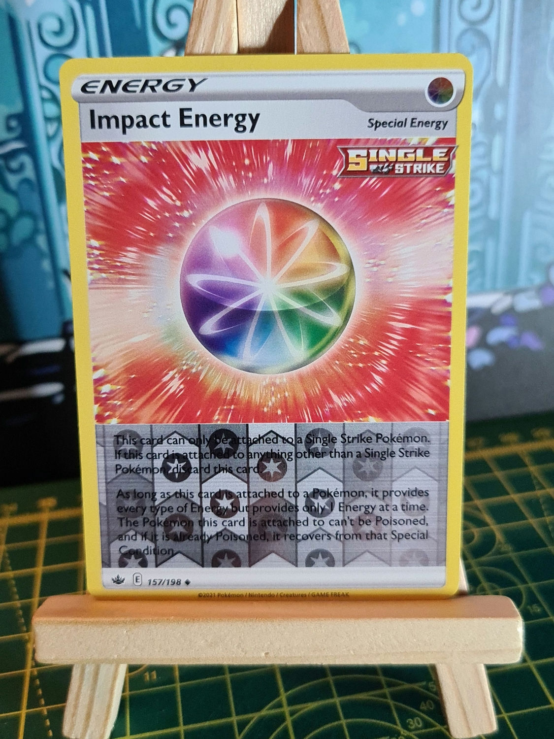 Impact Energy Uncommon Reverse Holo 157/198 - Chilling Reign