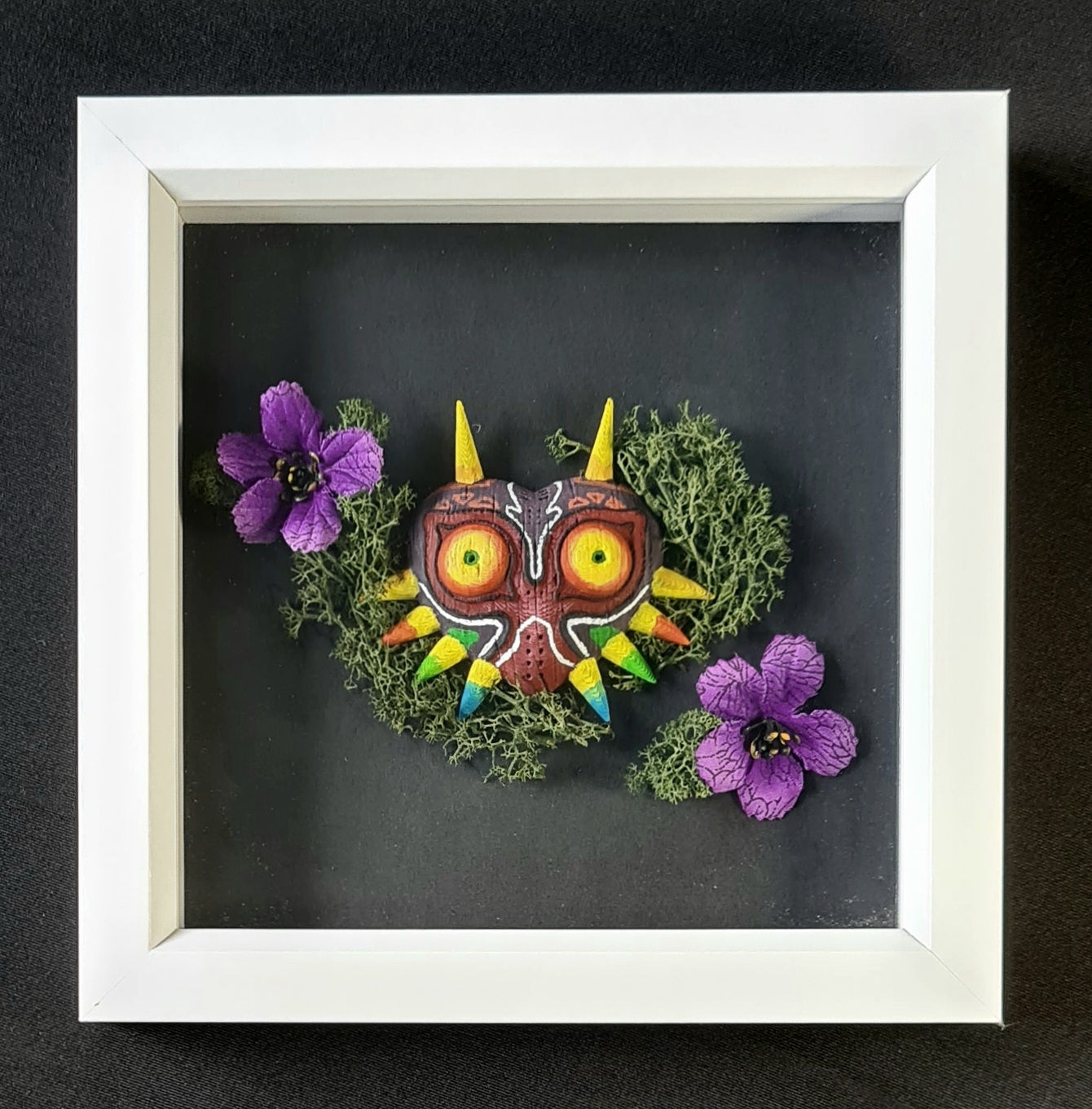 Majora's Mask box frame display