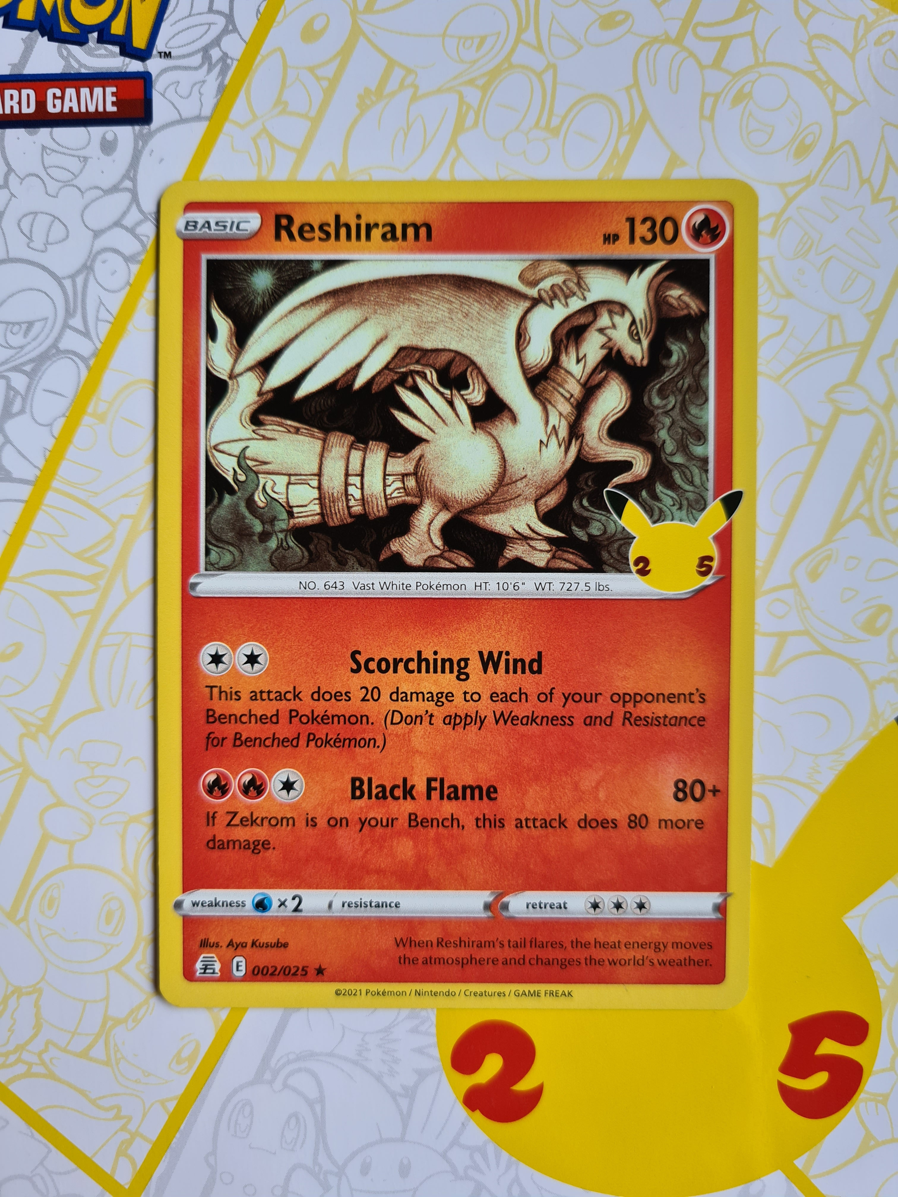 Reshiram - Celebrations 2/25