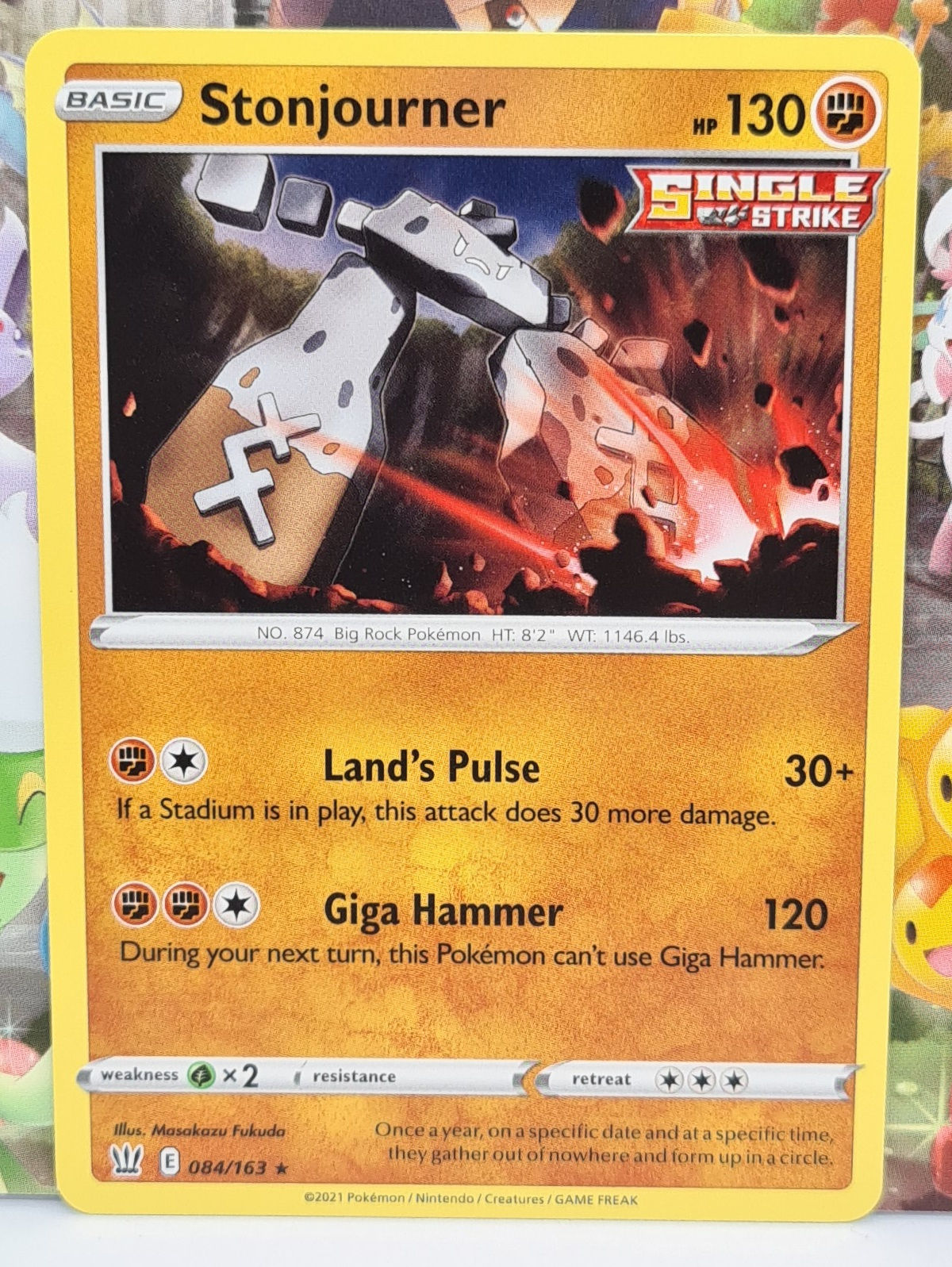 Stonjourner Rare 84/163 - Battle Styles