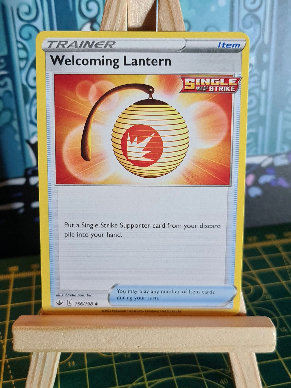 Welcoming Lantern Uncommon 156/198 - Chilling Reign