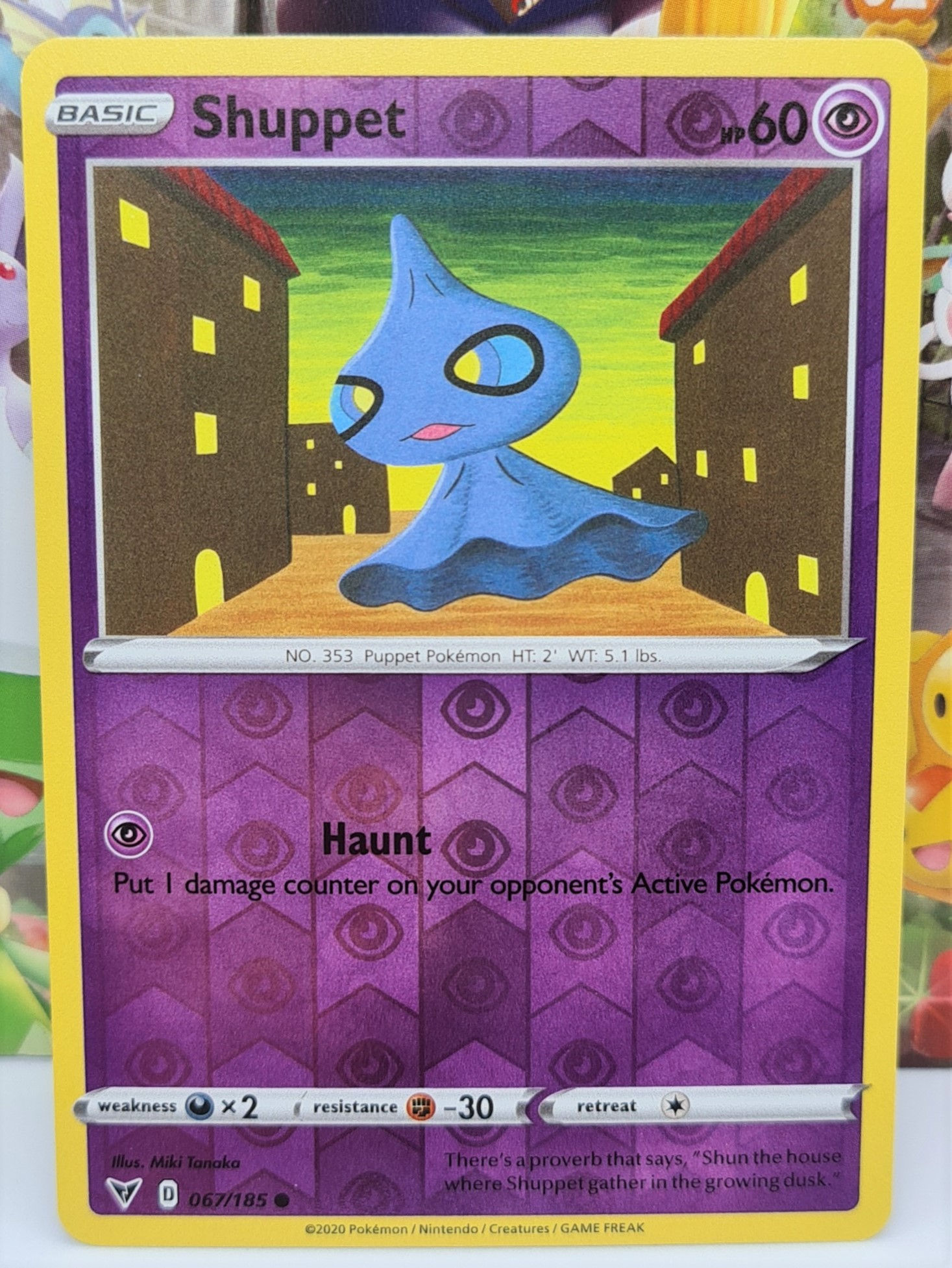 Shuppet Common Reverse Holo 67/185