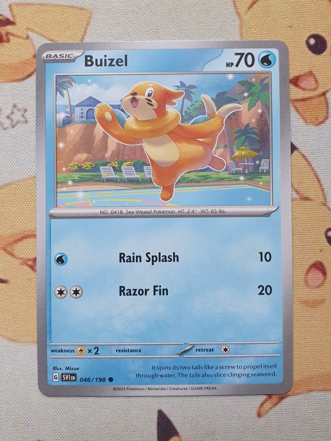 Buizel Common 046/198 Scarlet and Violet