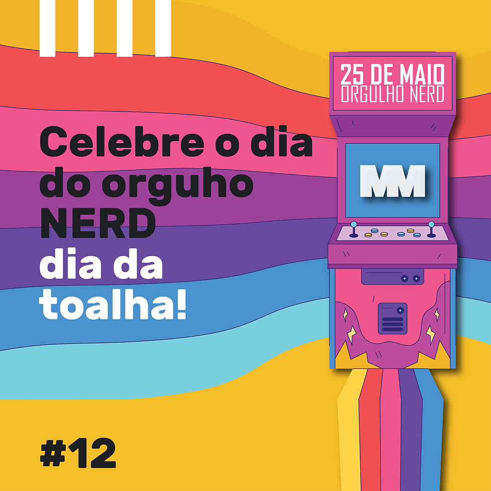 Dia do orgulho nerd 2023 na Immer Store