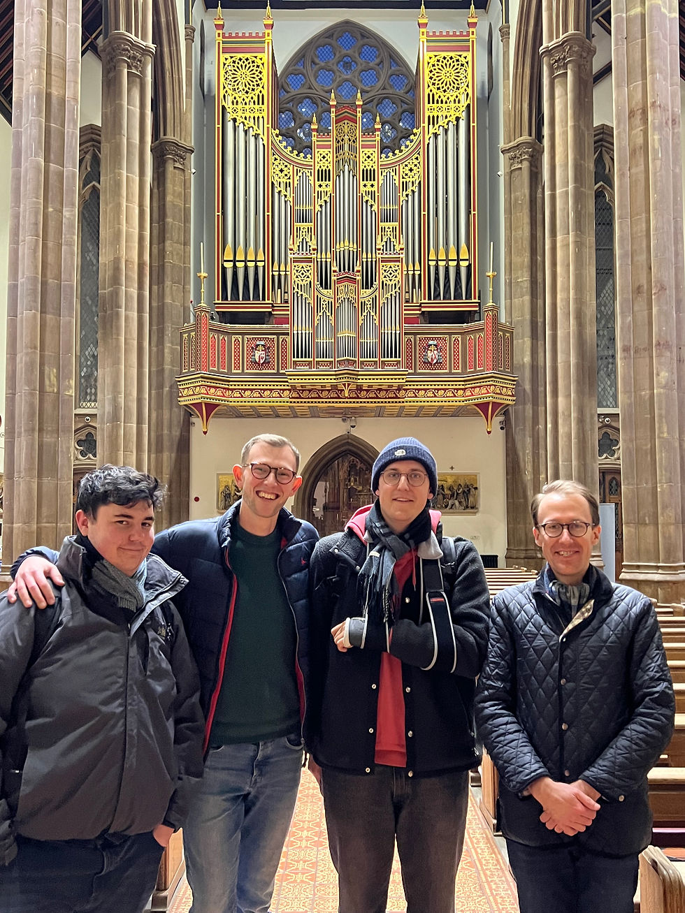 PASSACAGLIA Recording Session | St Chad's Cathedral