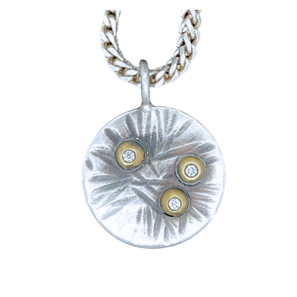 Thumbnail: Silver Round Pendant