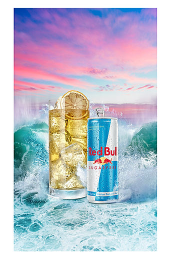RedBull Retouching and Digital manipulation