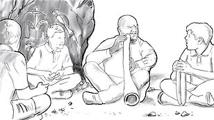 First Nations tv storyboard frame
