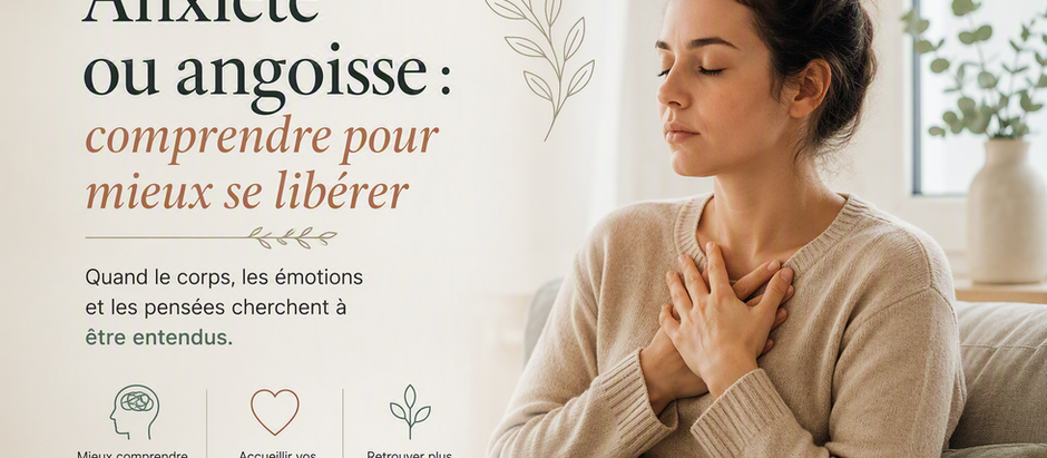 Anxiété ou angoisse : comprendre ce qui se passe dans le corps, les émotions et les pensées