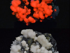 Manganocalcite, Huaron Mine, Peru