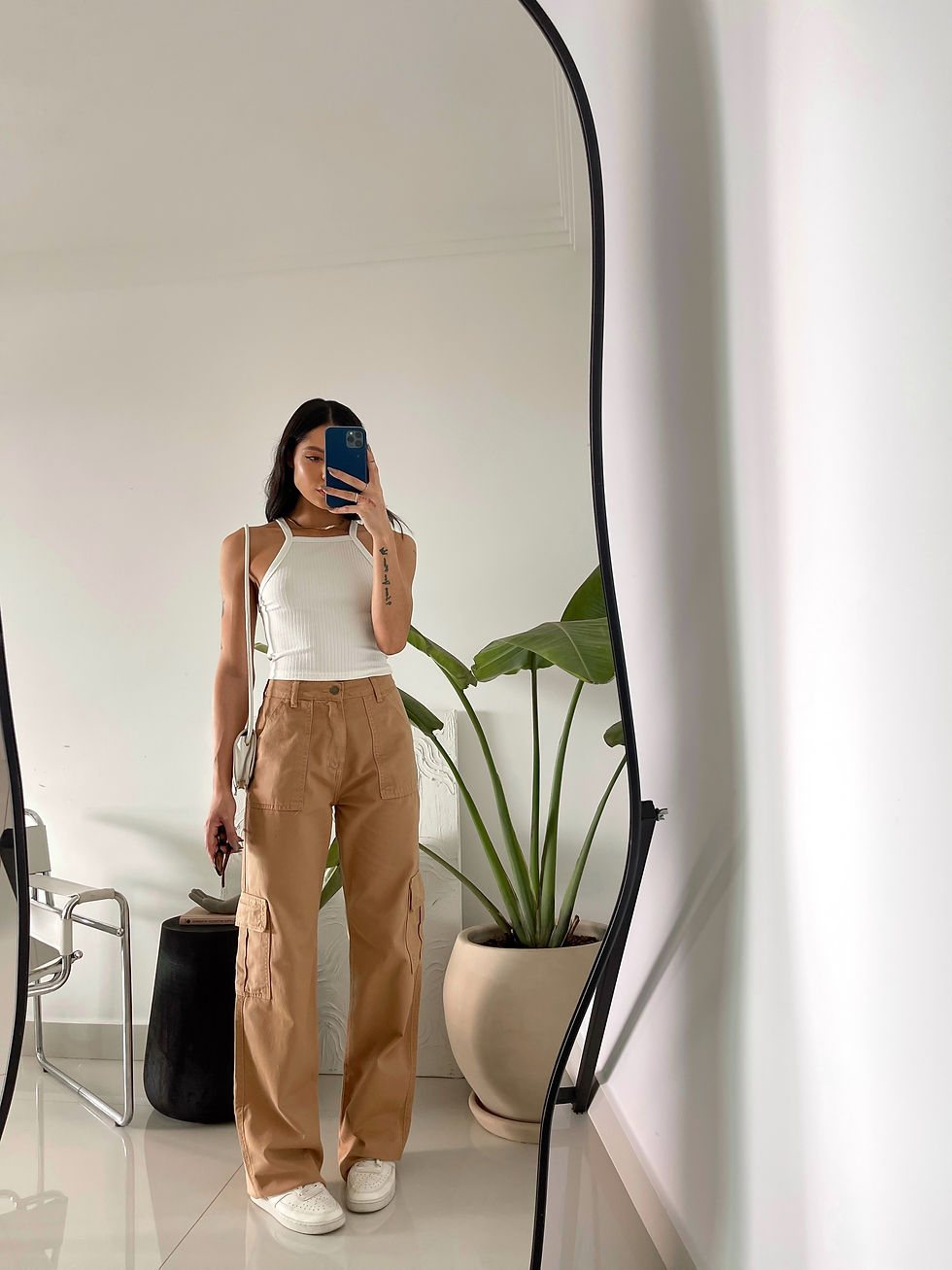 Miniatura: Calça cargo Gaia - Camel