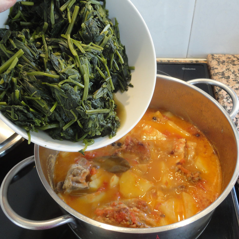 add spinach to casserole
