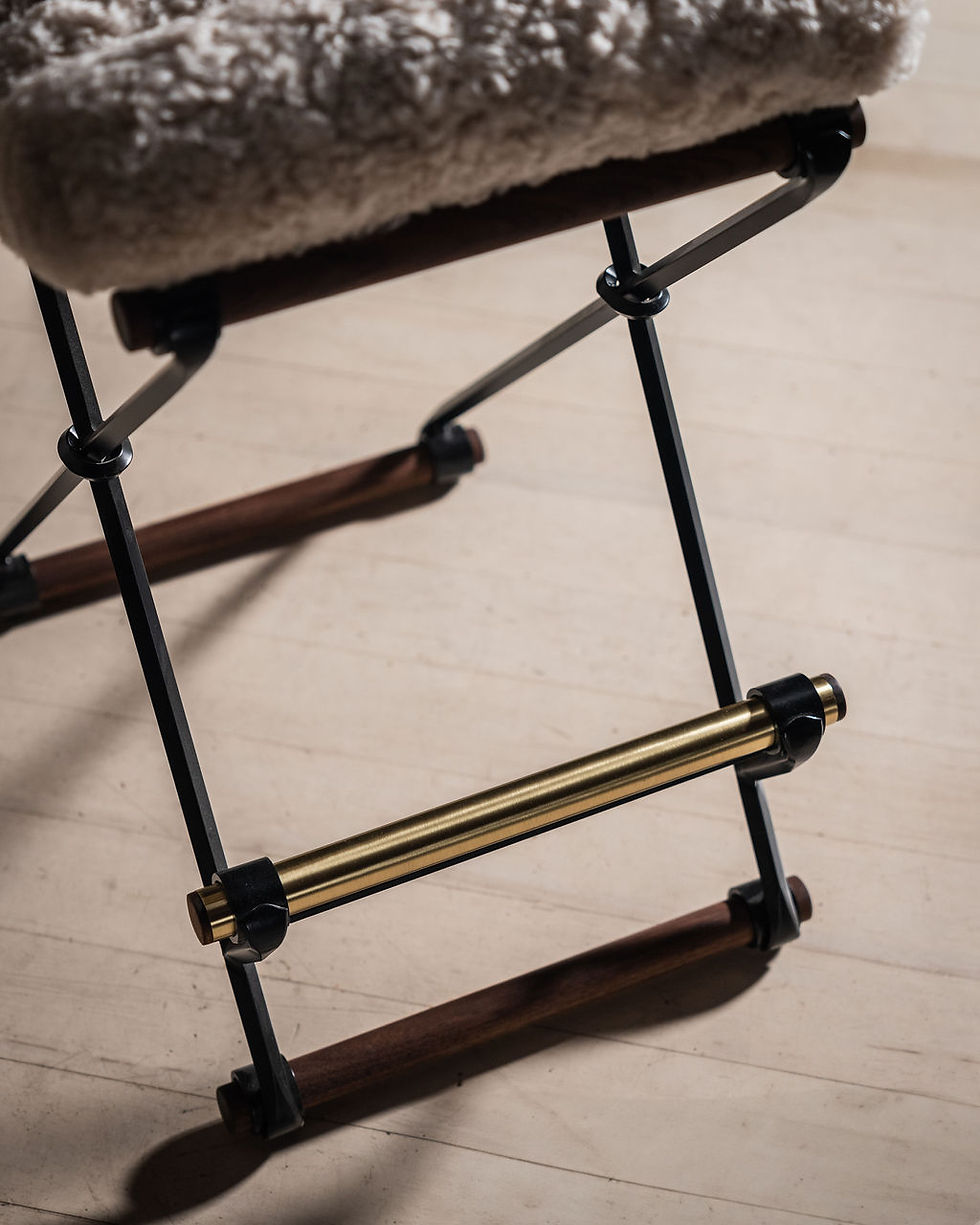 Thumbnail: The Iron and Rolled Counter Stools - Set of 4