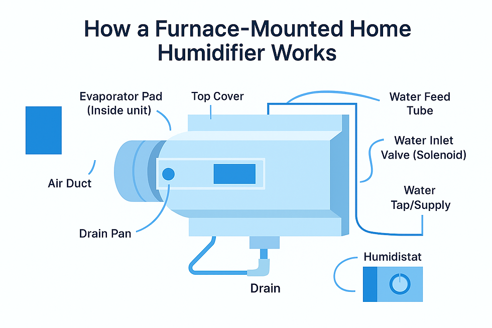 How humidifier works