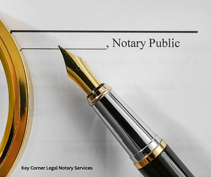 Key Corner Legal Notary Services