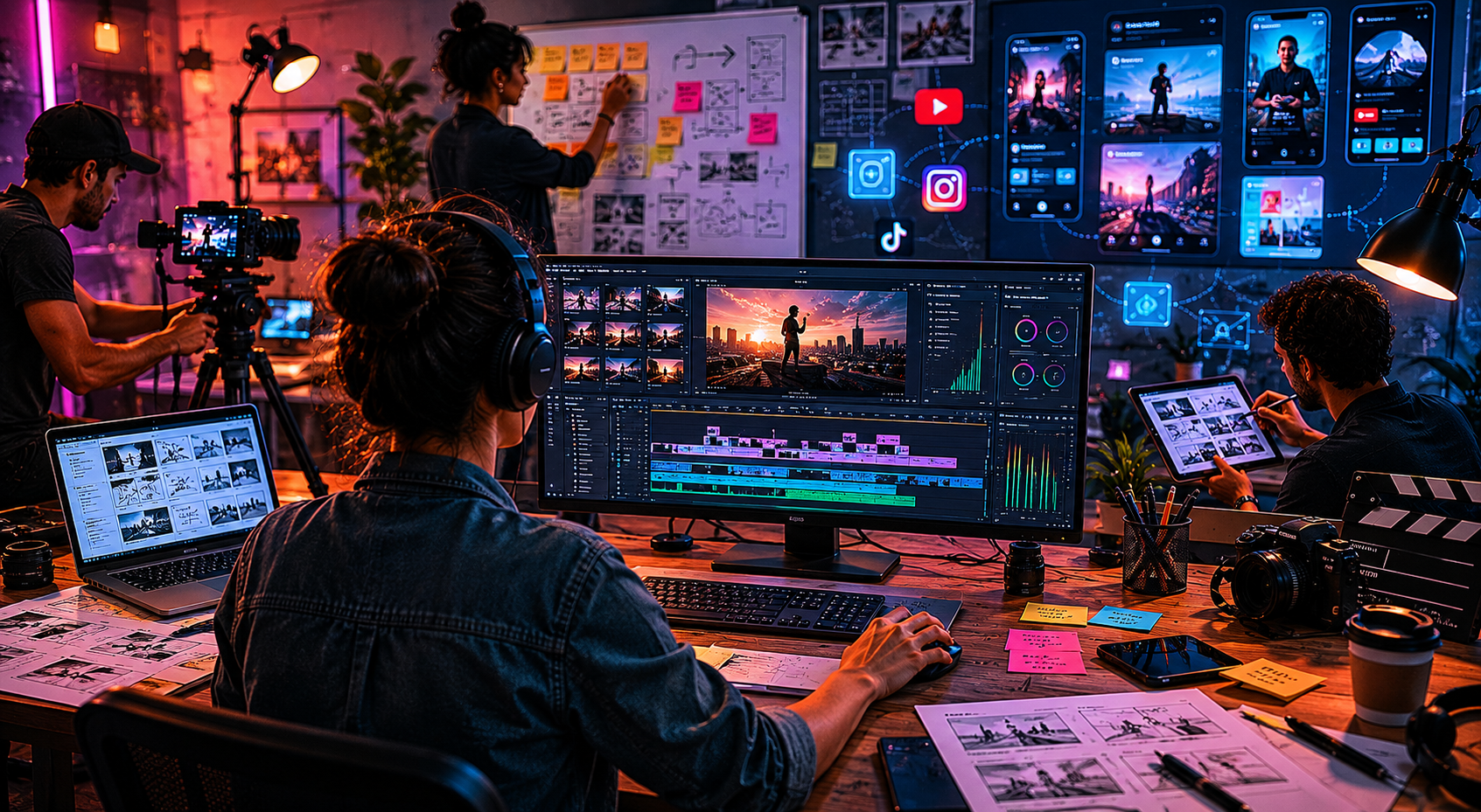 Produção Executiva para Conteúdo Digital e Publicidade: Prospecção e Entrega