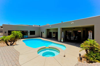 Overlooking pool and Spa