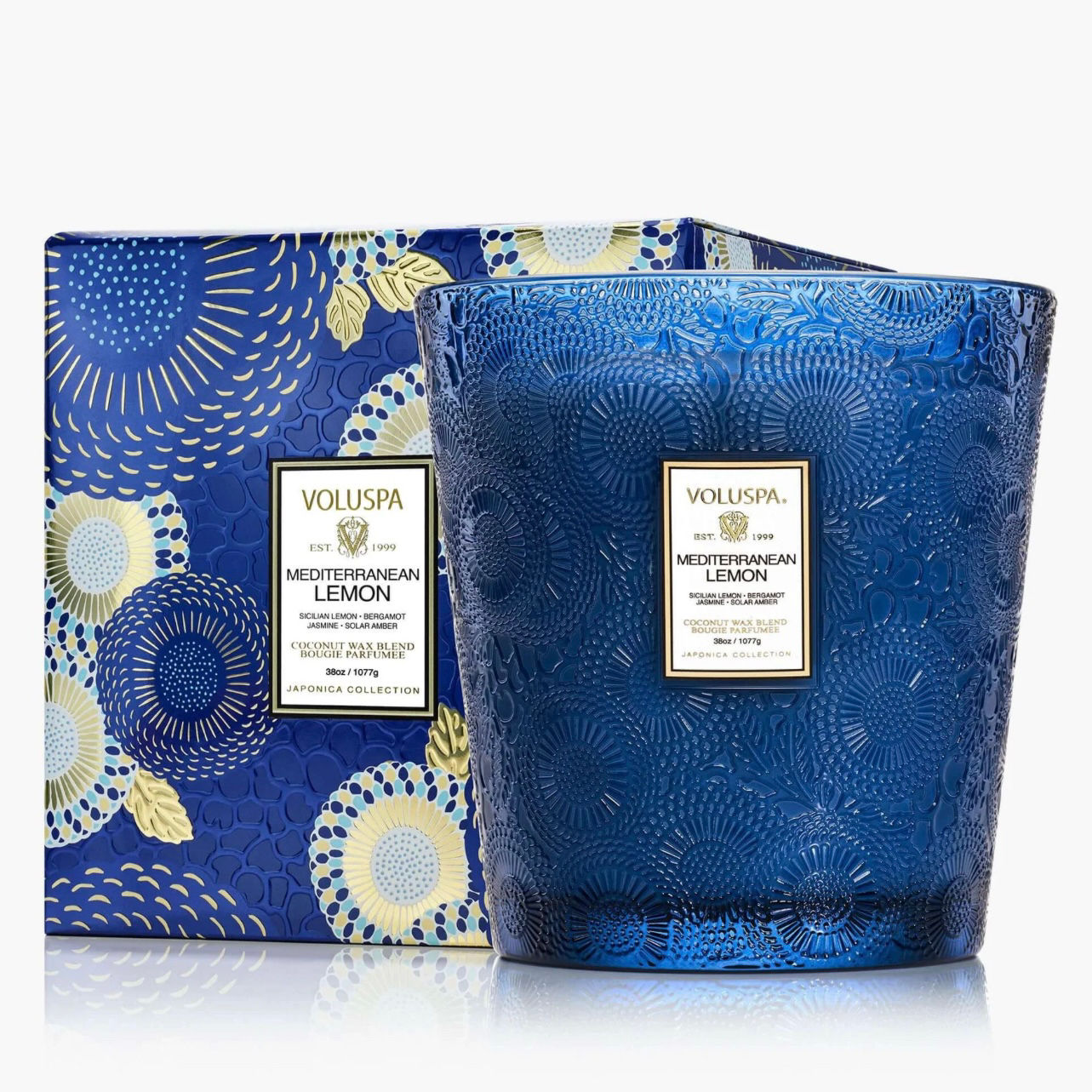 MEDITERRANEAN LEMON - 3 WICK HEARTH 