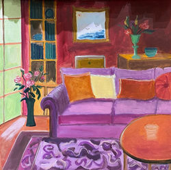 Prelude to a Visual Symphony, 4 panels, 40 x 40 cm