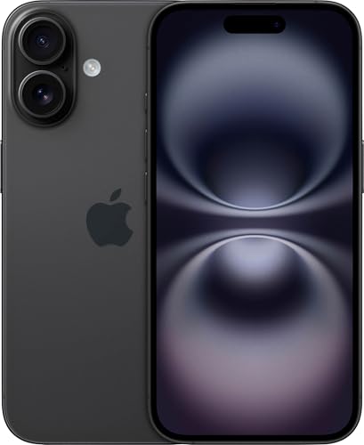 Apple iPhone 16, US Version, 128GB, Black - Unlocked (Renewed) product image