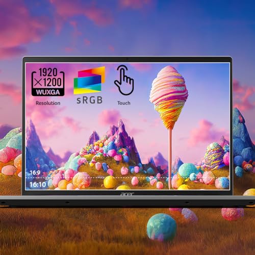 acer Swift Go 14 Intel Evo Thin & Light Laptop | 14" 1920 x 1200 Touch Display | Unlock AI Experiences | Intel Core Ultra 7 Processor 155H | Intel ARC | 16GB LPDDR5X | 512GB SSD | SFG14-72T-718K product image