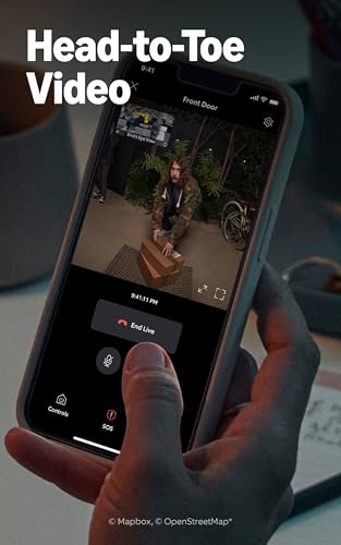 Ring Battery Doorbell Pro (newest model), Home or business security, Two-Way Talk with Audio+, 3D Motion Detection, and 1536p HD+ Head-to-Toe Video product image