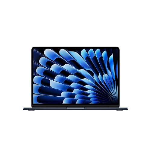 Apple 2026 MacBook Air 13-inch Laptop with M5 chip: Built for AI, 13.6-inch Liquid Retina Display, 16GB Unified Memory, 512GB SSD, 12MP Center Stage Camera, Touch ID, Wi-Fi 7; Midnight product image