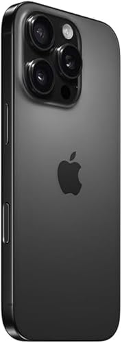 Apple iPhone 16 Pro, US Version, 256GB, Black Titanium - Unlocked (Renewed) product image