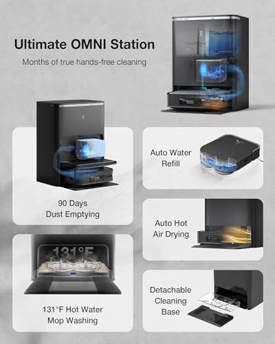 ECOVACS DEEBOT X2 Omni Robot Vacuum and Mop Cleaner product image