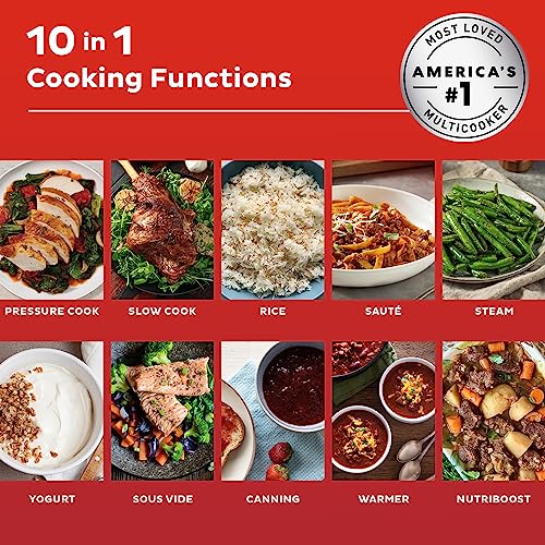 Instant Pot Pro Plus Wi-Fi Smart 10-in-1, Pressure Cooker, Slow Cooker, Rice Cooker, Steamer, Sauté Pan, Yogurt Maker, Warmer, Canning Pot, Sous Vide, Includes App with Over 800 Recipes, 6 Quart product image