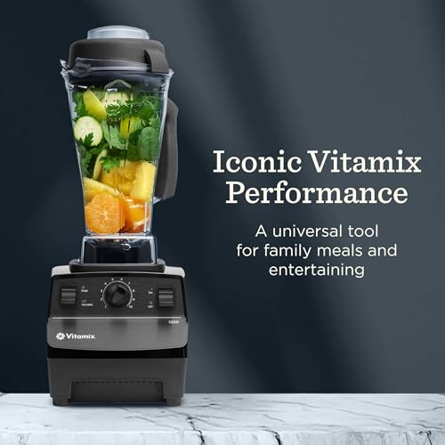 Vitamix 5200 Blender, Professional-Grade Blender for Smoothies, Soups, Ice Cream and More, Stainless-Steel Blades, Self-Cleaning Kitchen Appliance, 64 Oz Container, Black product image