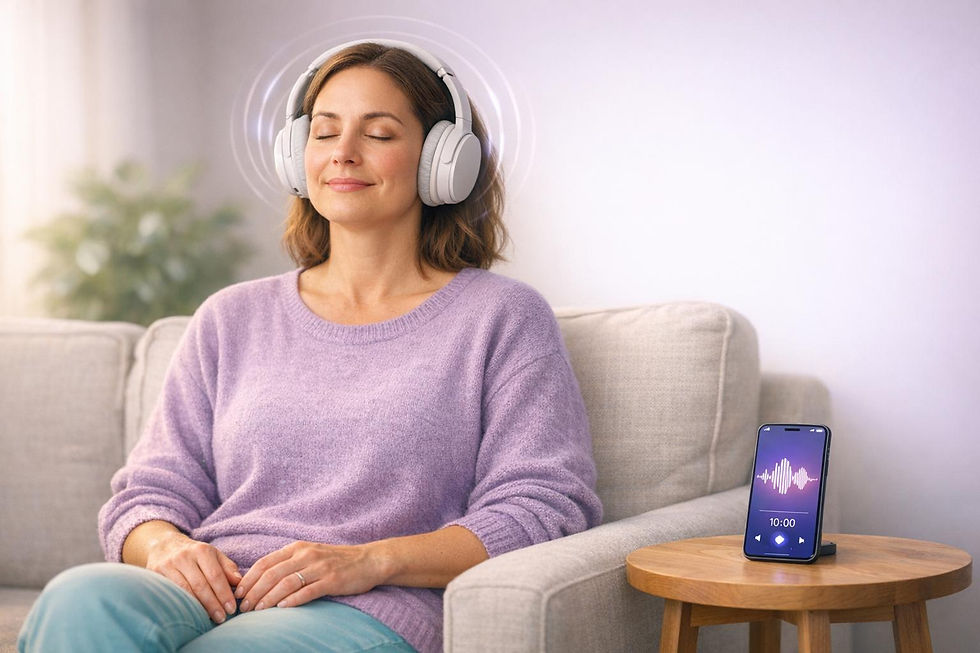 Stress Reduction with Solfeggio Frequencies