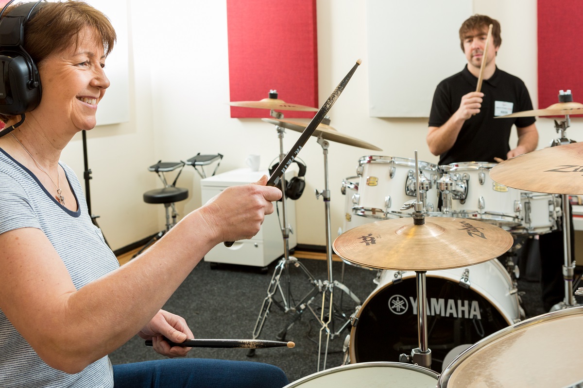 Rhythm Hub drum and guitar lessons in Gloucester