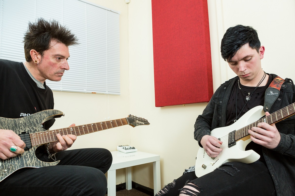 Rhythm Hub drum and guitar lessons in Gloucester
