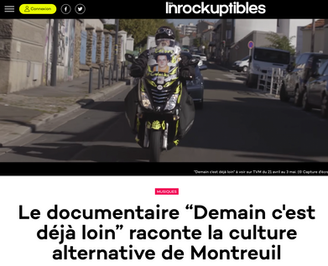 ITV sur le site des Inrockuptibles