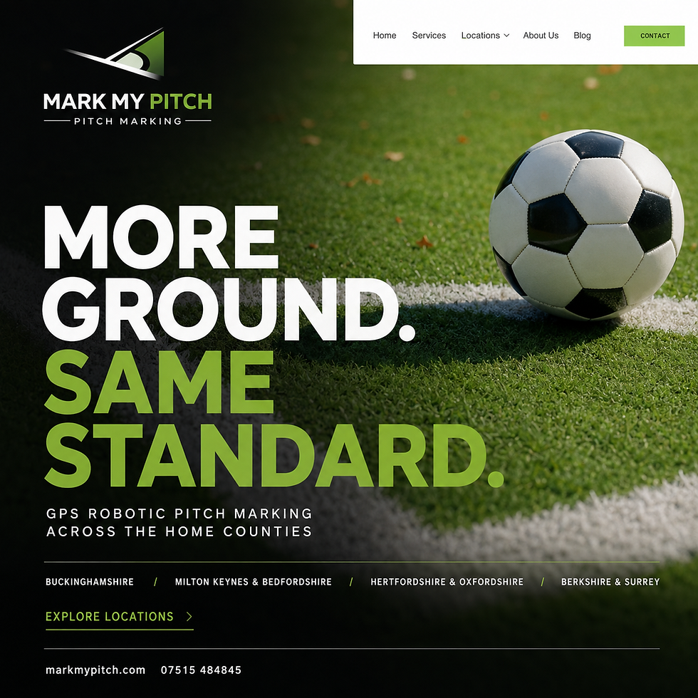 More Ground. Same Standard: Explore Our New Mark My Pitch Location Pages
