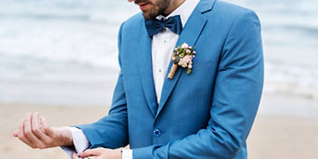 matrimonio in spiaggia alberto sposo