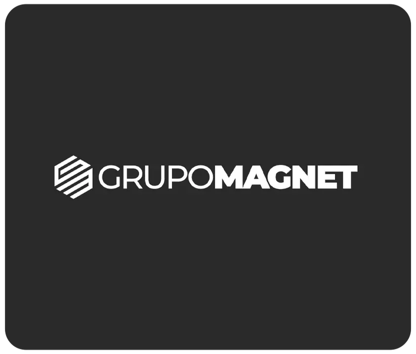 Logo do Grupo Magnet, empresa que atua no mercado de franquias com soluções estratégicas e operacionais