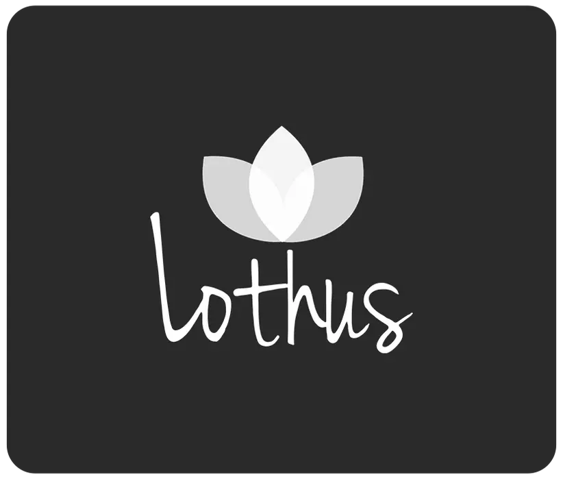 Logo da Lothus, clínica que une estética e psicologia para promover saúde e bem-estar