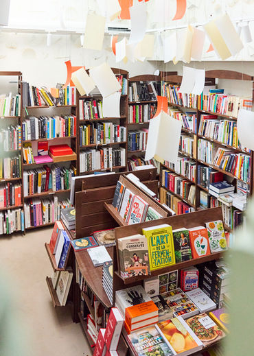 Papier peint motif cuisine – déco Librairie Gourmande