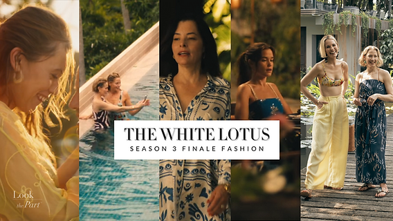 The White Lotus Finale Fashion: Season 3, Episode 8 The White Lotus Finale Fashion: Season 3, Episode 8