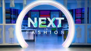 TV show logo for Next in Fashion